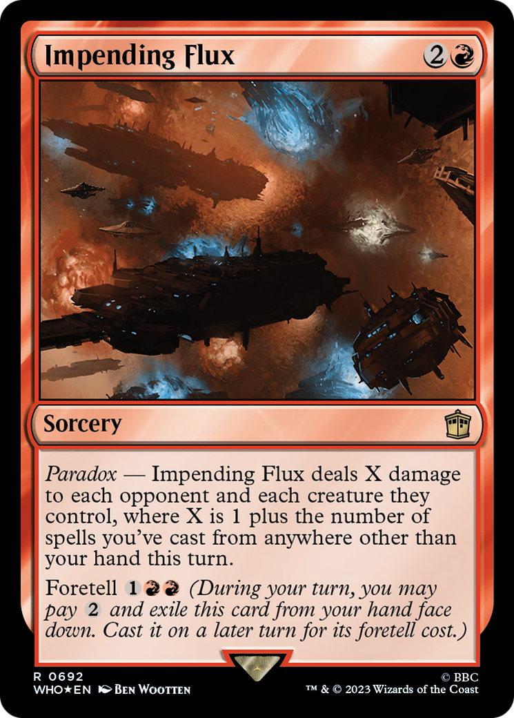 Impending Flux (Surge Foil) [Doctor Who] - Magic: The Gathering - Card Brawlers | Quebec | Canada |