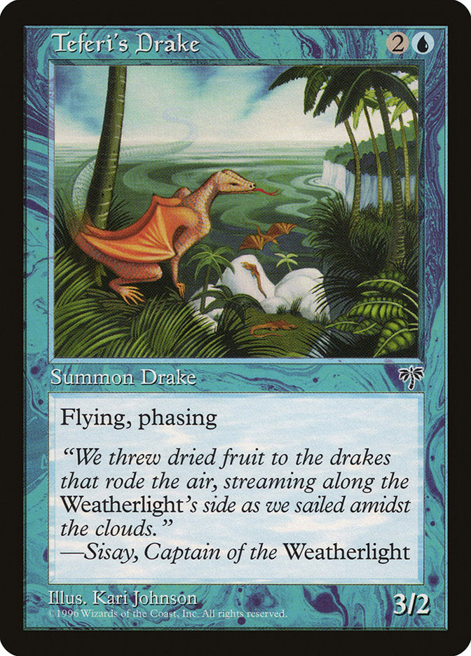 Teferi's Drake [Mirage] - Magic: The Gathering - Card Brawlers | Quebec | Canada |