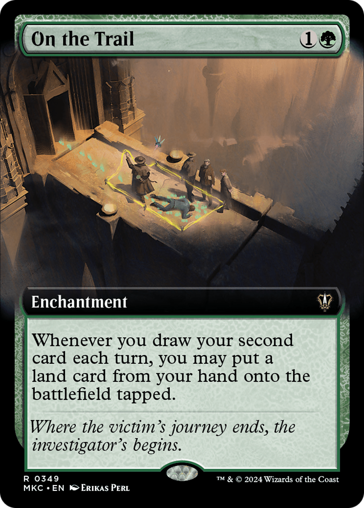 On the Trail (Extended Art) [Murders at Karlov Manor Commander] - Magic: The Gathering - Card Brawlers | Quebec | Canada |