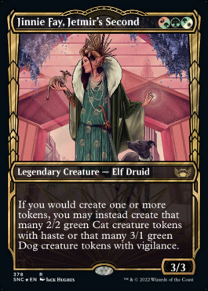 Jinnie Fay, Jetmir's Second (Showcase Golden Age Gilded Foil) [Streets of New Capenna] - Magic: The Gathering - Card Brawlers | Quebec | Canada |