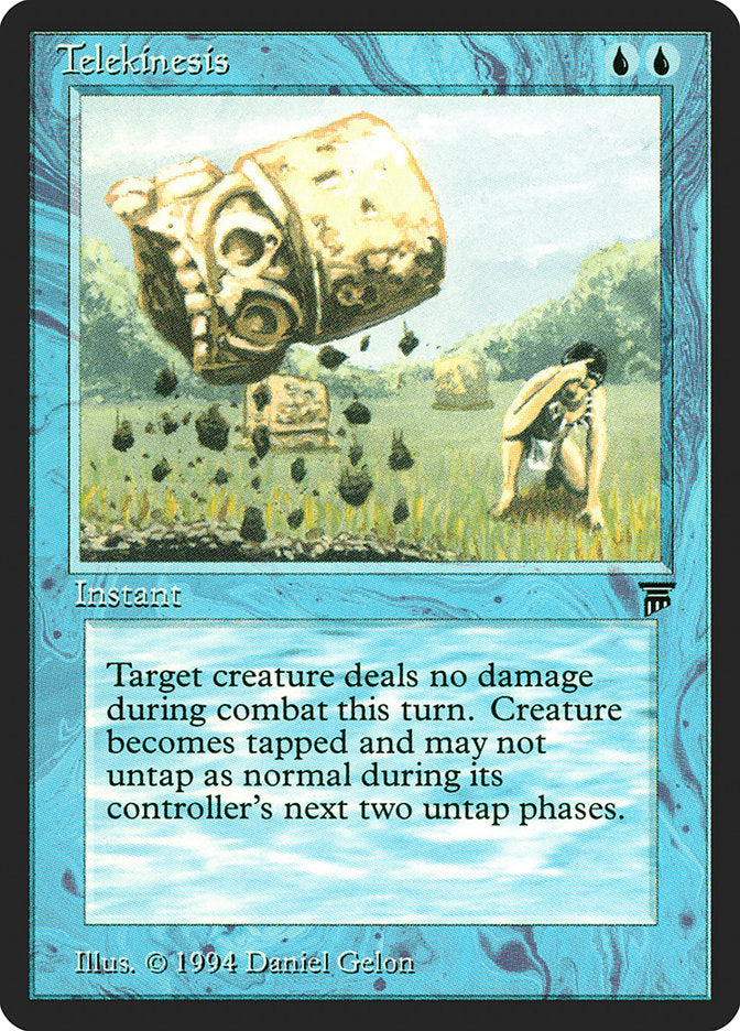 Telekinesis [Legends] - Magic: The Gathering - Card Brawlers | Quebec | Canada |