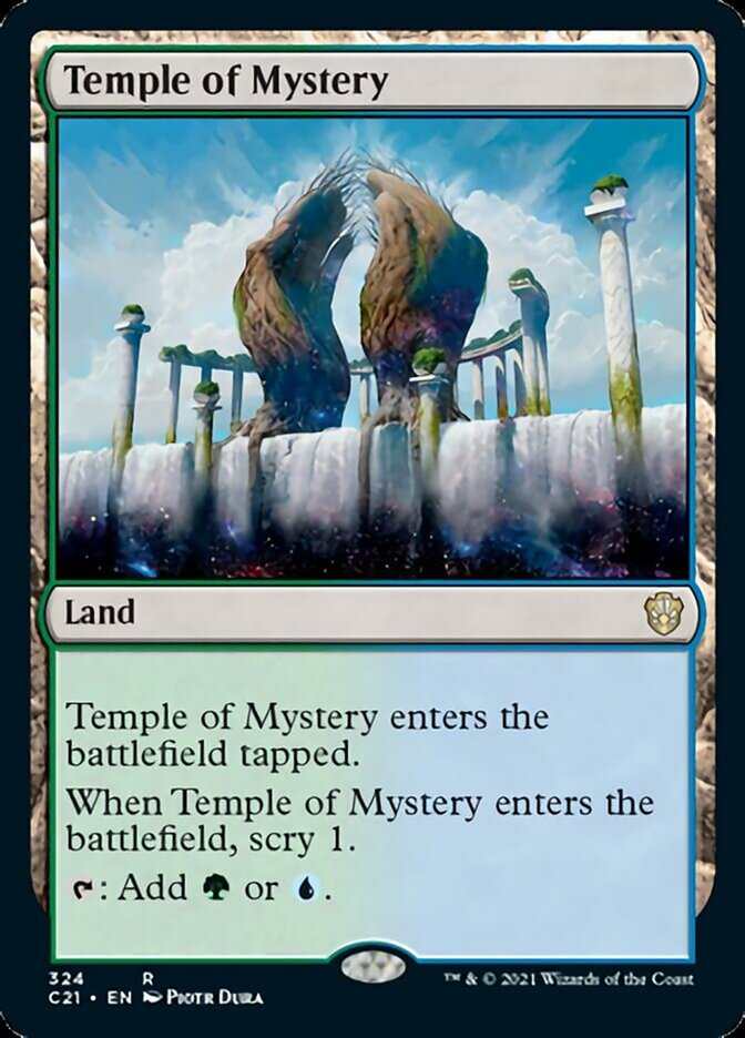 Temple of Mystery [Commander 2021] - Magic: The Gathering - Card Brawlers | Quebec | Canada |