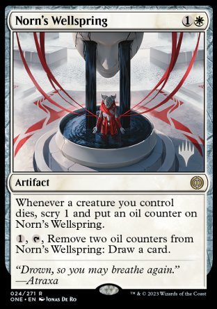 Norn's Wellspring (Promo Pack) [Phyrexia: All Will Be One Promos] - Magic: The Gathering - Card Brawlers | Quebec | Canada |