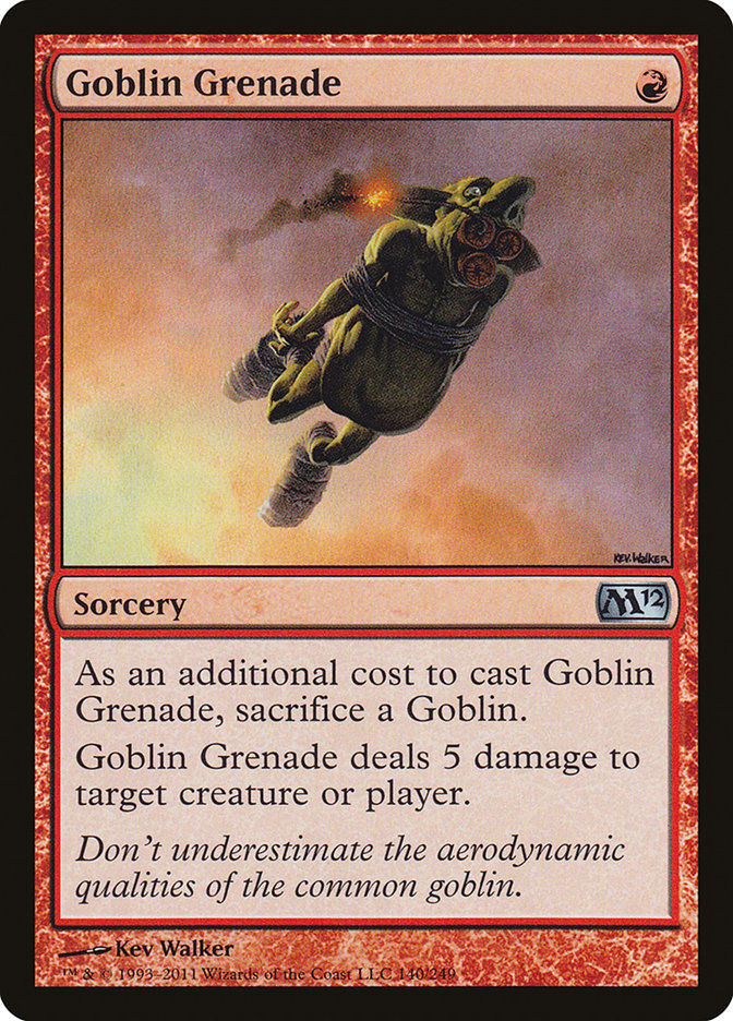 Goblin Grenade [Magic 2012] - Magic: The Gathering - Card Brawlers | Quebec | Canada |