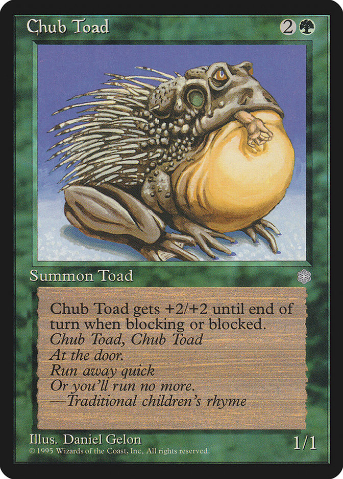 Chub Toad [Ice Age] - Magic: The Gathering - Card Brawlers | Quebec | Canada |