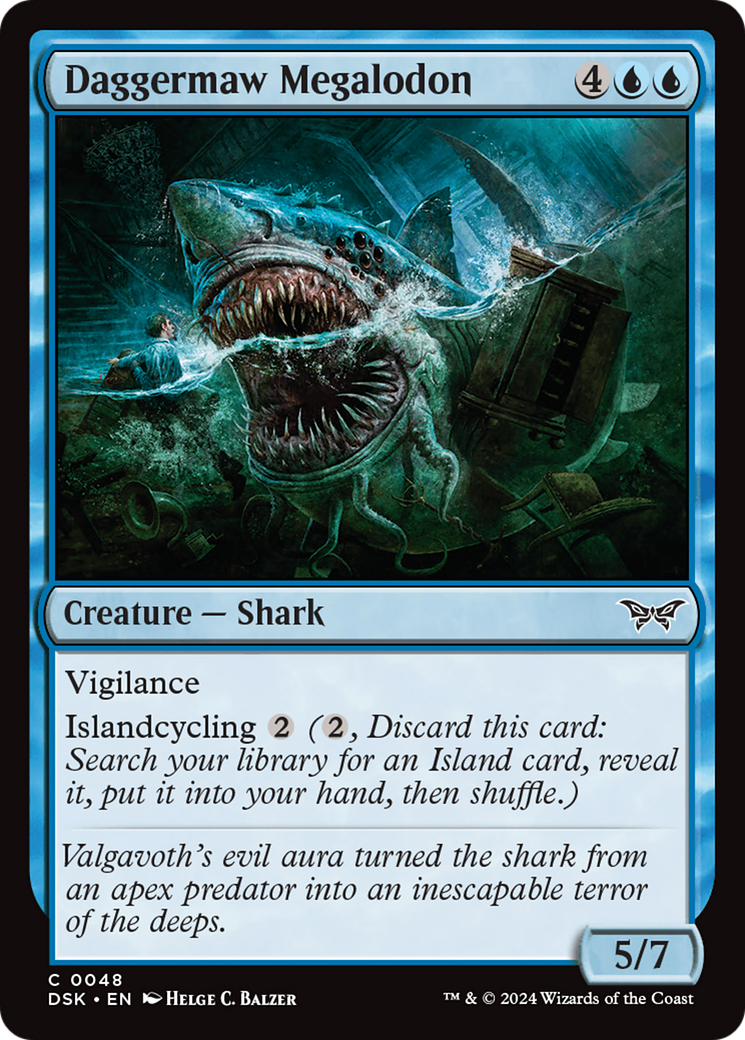 Daggermaw Megalodon [Duskmourn: House of Horror] - Magic: The Gathering - Card Brawlers | Quebec | Canada |