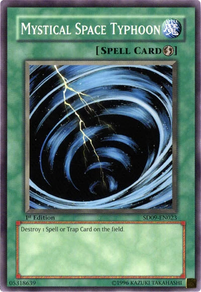 Mystical Space Typhoon [SD09-EN023] Common - Yu-Gi-Oh! - Card Brawlers | Quebec | Canada |