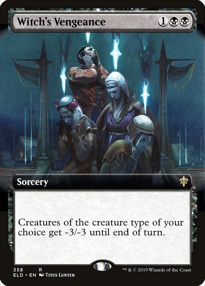 Witch's Vengeance (Extended Art) [Throne of Eldraine] - Magic: The Gathering - Card Brawlers | Quebec | Canada |