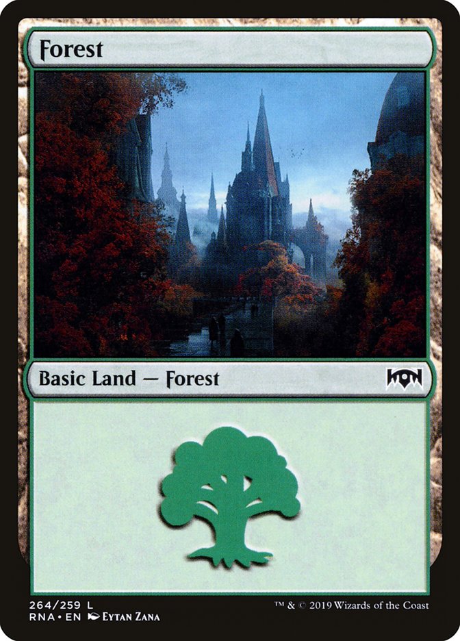 Forest (264) [Ravnica Allegiance] - Magic: The Gathering - Card Brawlers | Quebec | Canada |