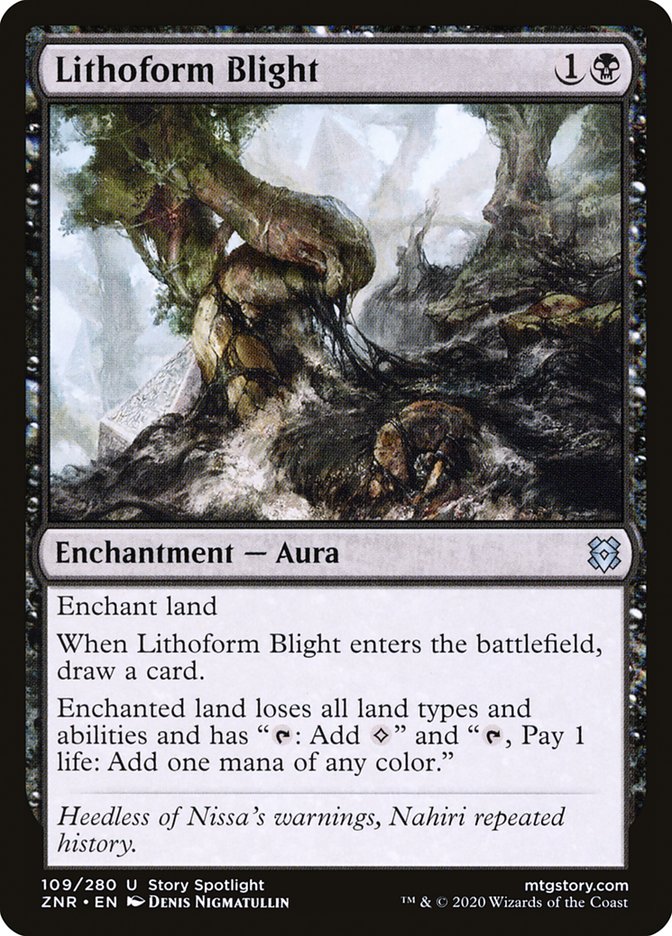 Lithoform Blight [Zendikar Rising] - Magic: The Gathering - Card Brawlers | Quebec | Canada |
