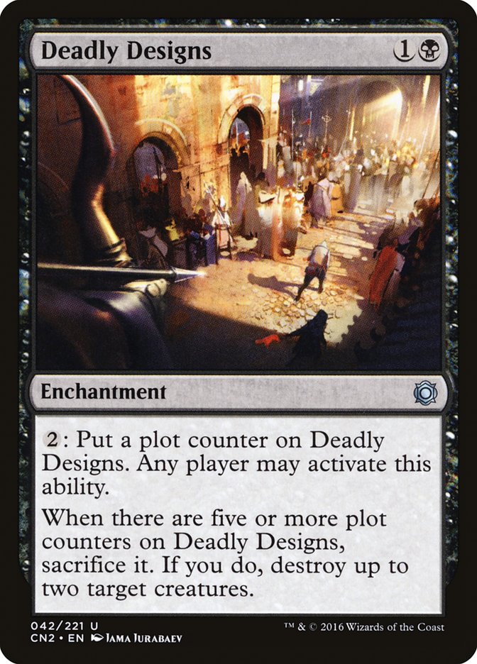 Deadly Designs [Conspiracy: Take the Crown] - Magic: The Gathering - Card Brawlers | Quebec | Canada |