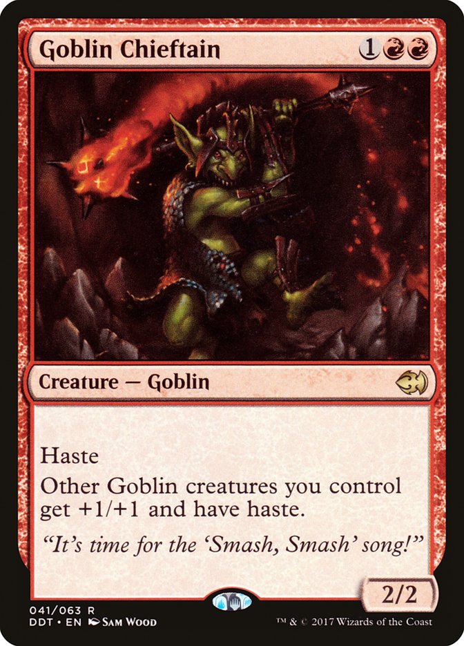 Goblin Chieftain [Duel Decks: Merfolk vs. Goblins] - Magic: The Gathering - Card Brawlers | Quebec | Canada |