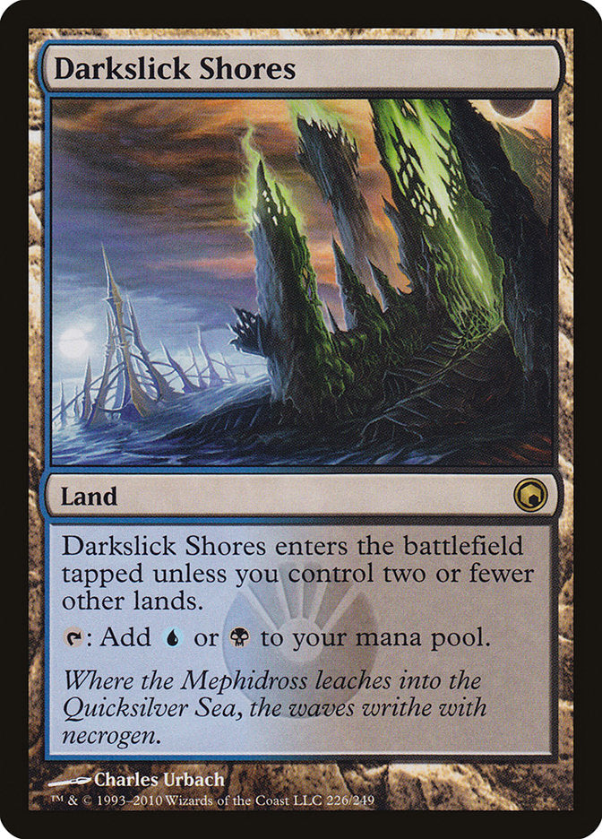 Darkslick Shores [Scars of Mirrodin] - Magic: The Gathering - Card Brawlers | Quebec | Canada |