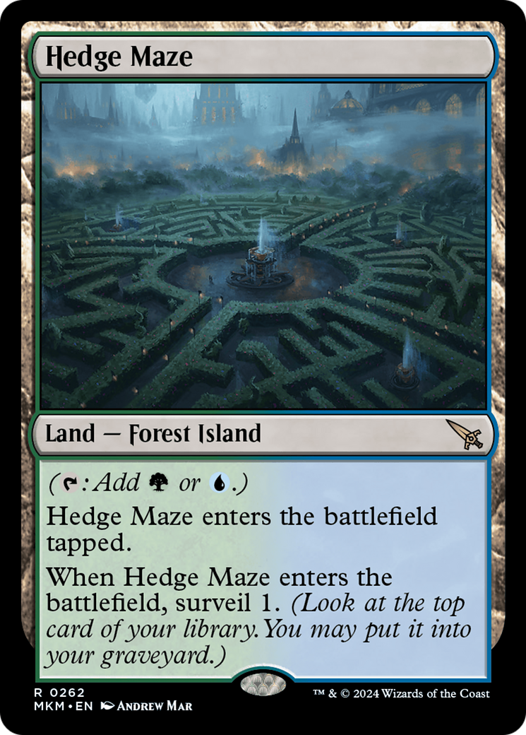 Hedge Maze [Murders at Karlov Manor] - Magic: The Gathering - Card Brawlers | Quebec | Canada |