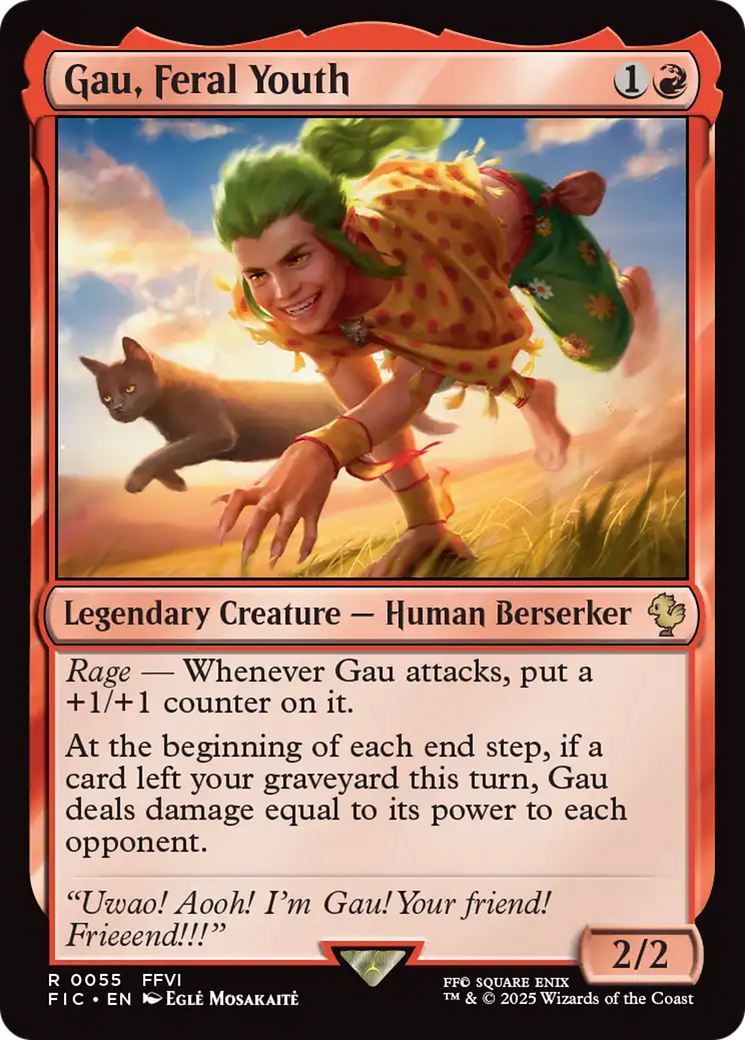 Gau, Feral Youth [FINAL FANTASY Commander] - Magic: The Gathering - Card Brawlers | Quebec | Canada |