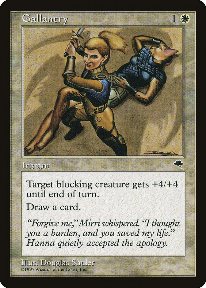 Gallantry [Tempest] - Magic: The Gathering - Card Brawlers | Quebec | Canada |