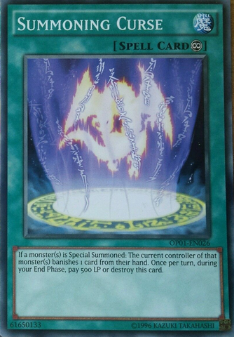 Summoning Curse [OP01-EN026] Common - Yu-Gi-Oh! - Card Brawlers | Quebec | Canada |