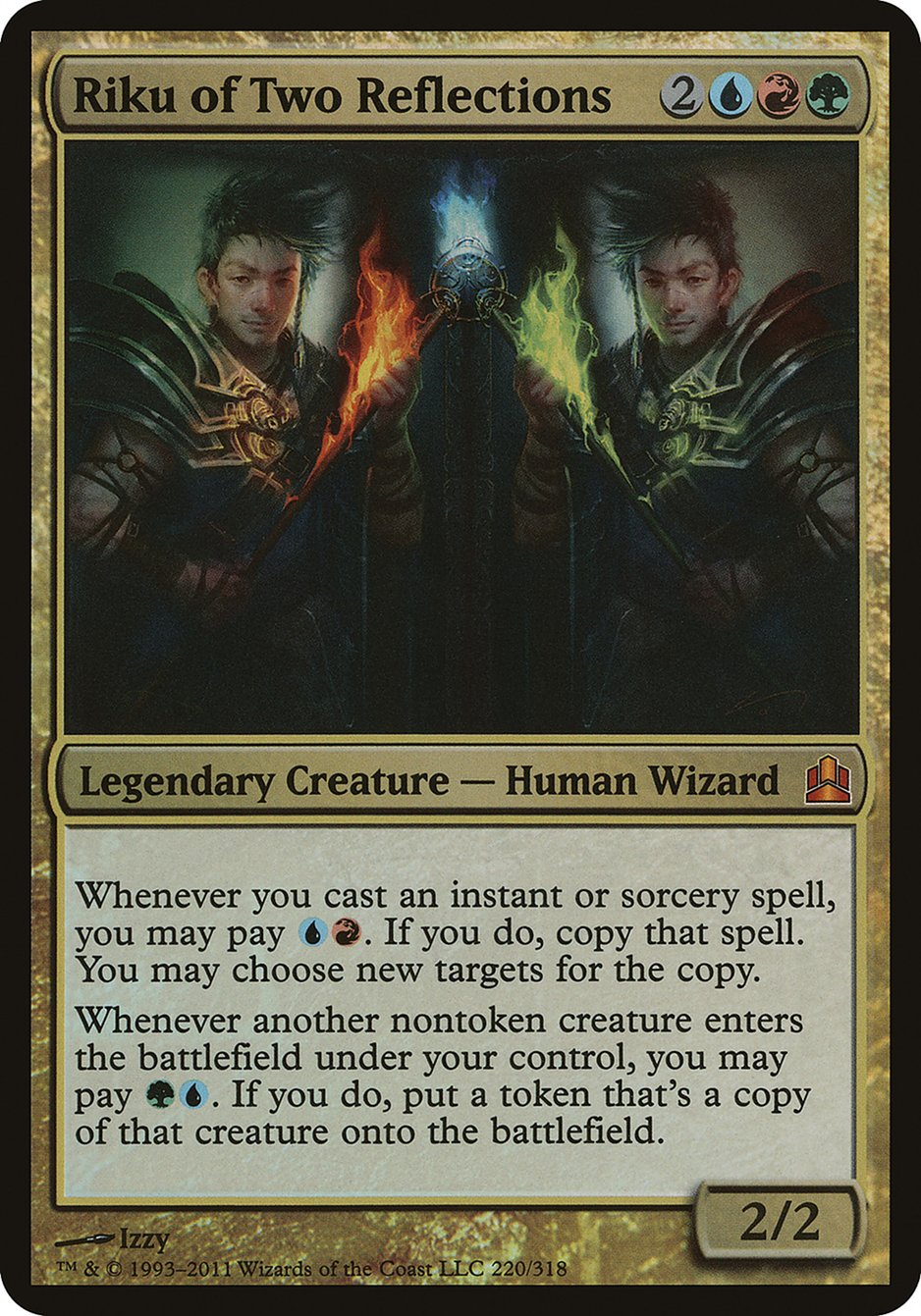 Riku of Two Reflections (Oversized) [Commander 2011 Oversized] - Magic: The Gathering - Card Brawlers | Quebec | Canada |