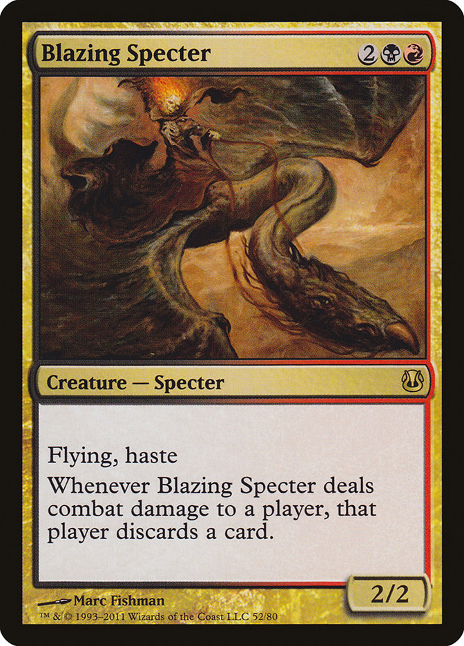 Blazing Specter [Duel Decks: Ajani vs. Nicol Bolas] - Magic: The Gathering - Card Brawlers | Quebec | Canada |