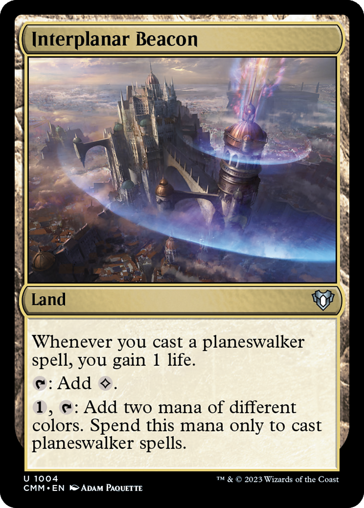 Interplanar Beacon [Commander Masters] - Magic: The Gathering - Card Brawlers | Quebec | Canada |