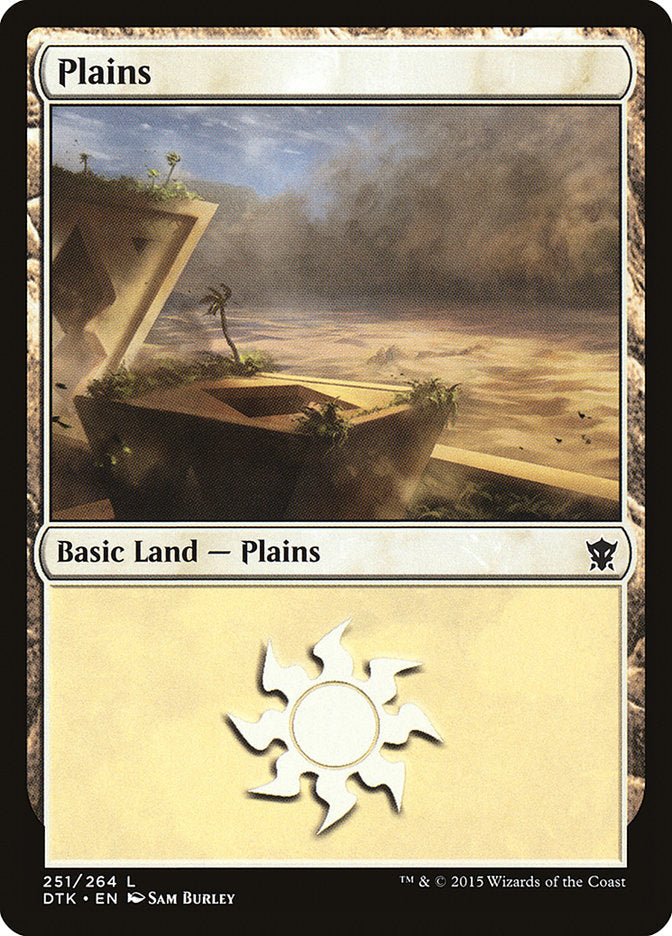 Plains (251) [Dragons of Tarkir] - Magic: The Gathering - Card Brawlers | Quebec | Canada |
