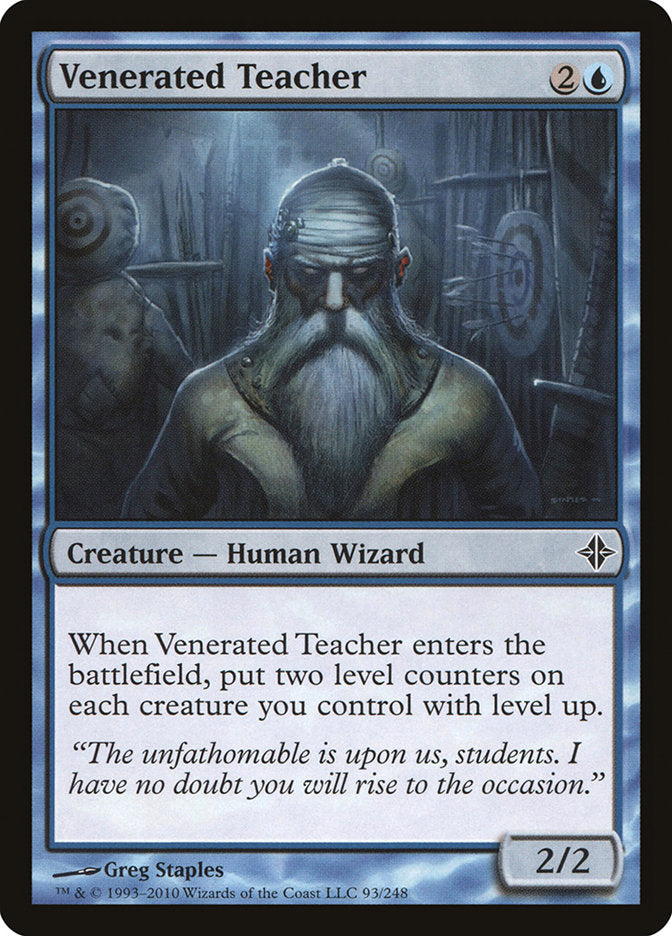 Venerated Teacher [Rise of the Eldrazi] - Magic: The Gathering - Card Brawlers | Quebec | Canada |