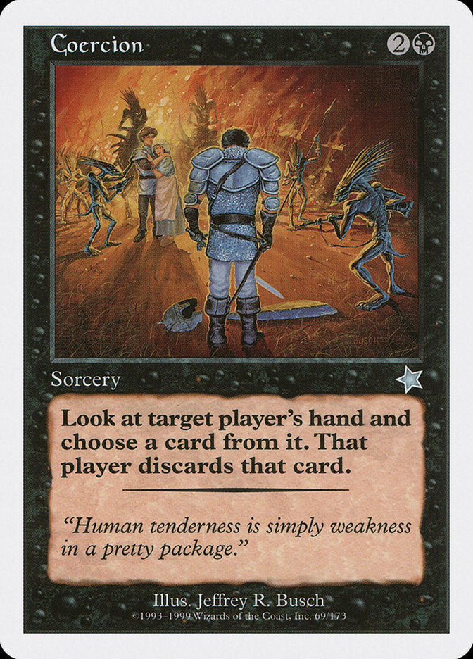Coercion [Starter 1999] - Magic: The Gathering - Card Brawlers | Quebec | Canada |