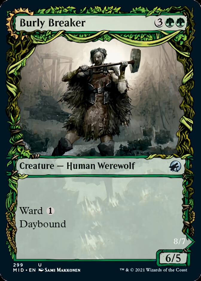 Burly Breaker // Dire-Strain Demolisher (Showcase Equinox) [Innistrad: Midnight Hunt] - Magic: The Gathering - Card Brawlers | Quebec | Canada |