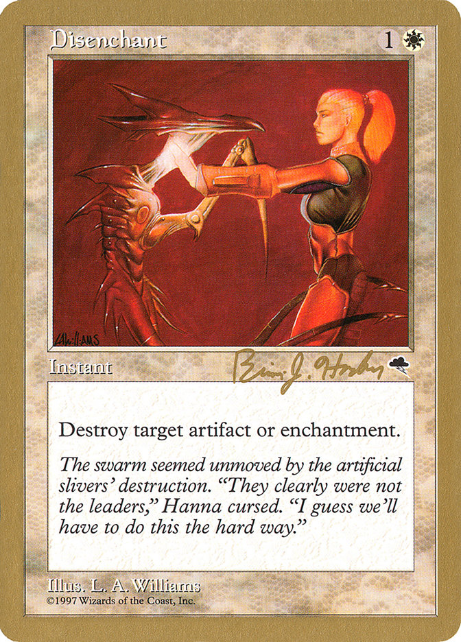 Disenchant (Brian Hacker) [World Championship Decks 1998] - Magic: The Gathering - Card Brawlers | Quebec | Canada |