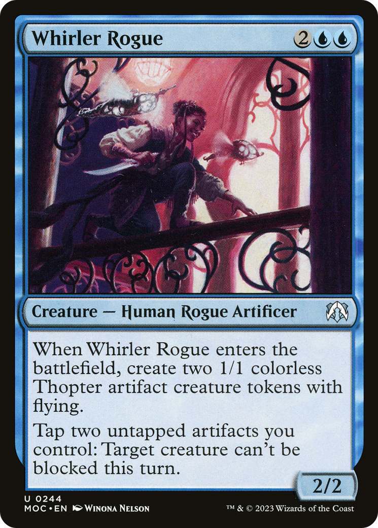 Whirler Rogue [March of the Machine Commander] - Magic: The Gathering - Card Brawlers | Quebec | Canada |