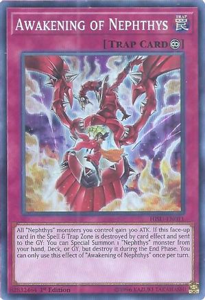 Awakening of Nephthys [HISU-EN011] Super Rare - Yu-Gi-Oh! - Card Brawlers | Quebec | Canada |