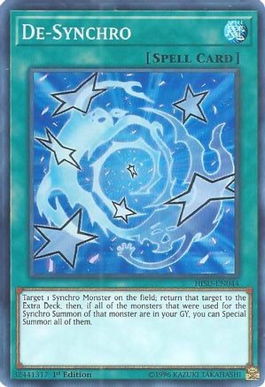 De-Synchro [HISU-EN044] Super Rare - Yu-Gi-Oh! - Card Brawlers | Quebec | Canada |