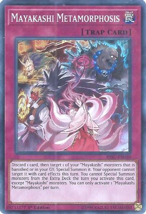Mayakashi Metamorphosis [HISU-EN039] Super Rare - Yu-Gi-Oh! - Card Brawlers | Quebec | Canada |