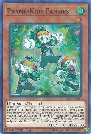 Prank-Kids Fansies [HISU-EN014] Super Rare - Yu-Gi-Oh! - Card Brawlers | Quebec | Canada |