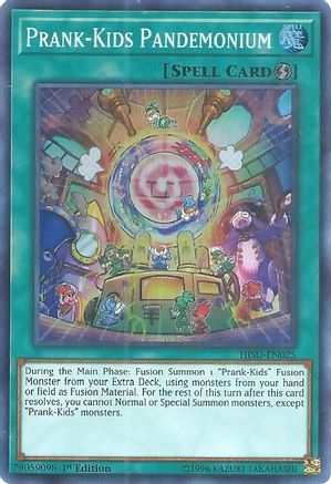 Prank-Kids Pandemonium [HISU-EN025] Super Rare - Yu-Gi-Oh! - Card Brawlers | Quebec | Canada |