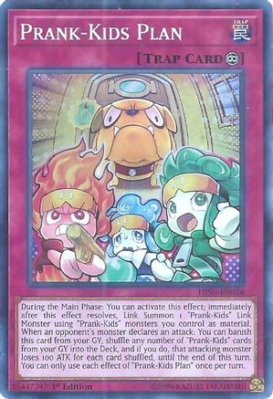 Prank-Kids Plan [HISU-EN026] Super Rare - Yu-Gi-Oh! - Card Brawlers | Quebec | Canada |