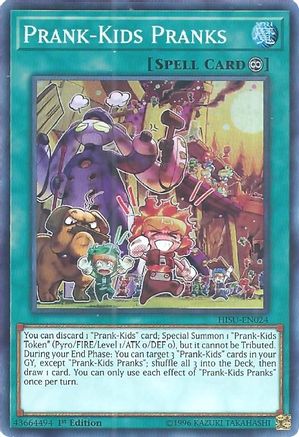 Prank-Kids Pranks [HISU-EN024] Super Rare - Yu-Gi-Oh! - Card Brawlers | Quebec | Canada |