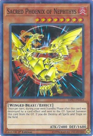 Sacred Phoenix of Nephthys [HISU-EN012] Super Rare - Yu-Gi-Oh! - Card Brawlers | Quebec | Canada |