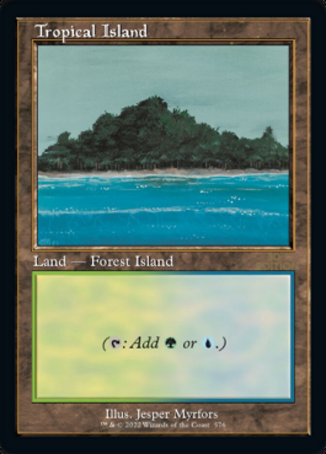 Tropical Island (Retro) [30th Anniversary Edition] - Magic: The Gathering - Card Brawlers | Quebec | Canada |