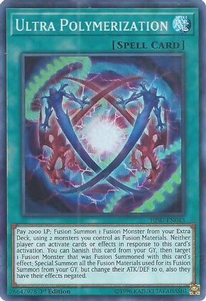 Ultra Polymerization [HISU-EN043] Super Rare - Yu-Gi-Oh! - Card Brawlers | Quebec | Canada |