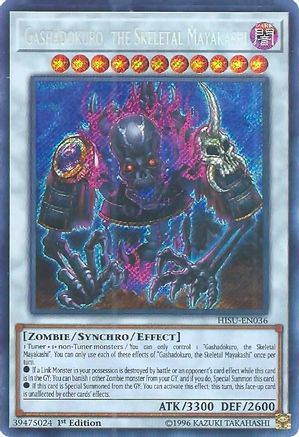 Gashadokuro, the Skeletal Mayakashi [HISU-EN036] Secret Rare - Yu-Gi-Oh! - Card Brawlers | Quebec | Canada |