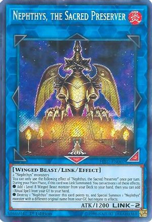Nephthys, the Sacred Preserver [HISU-EN007] Secret Rare - Yu-Gi-Oh! - Card Brawlers | Quebec | Canada |