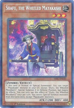 Shafu, the Wheeled Mayakashi [HISU-EN030] Secret Rare - Yu-Gi-Oh! - Card Brawlers | Quebec | Canada |