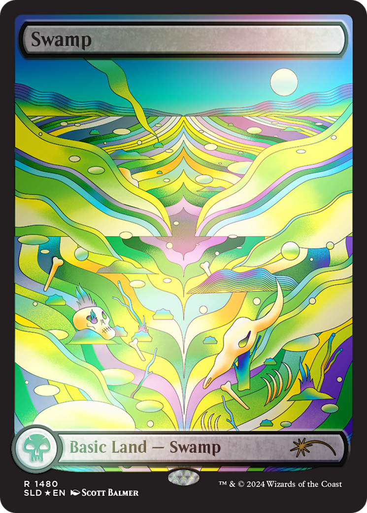 Swamp (1480) [Secret Lair Drop Series] - Magic: The Gathering - Card Brawlers | Quebec | Canada |