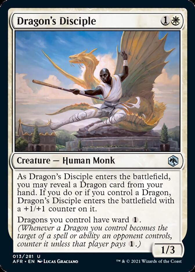 Dragon's Disciple [Dungeons & Dragons: Adventures in the Forgotten Realms] - Magic: The Gathering - Card Brawlers | Quebec | Canada |