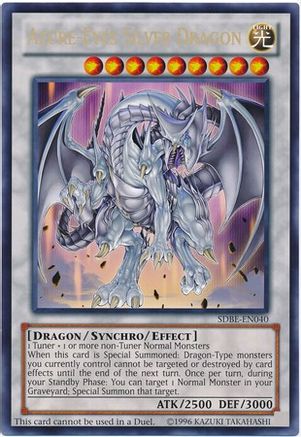 Azure-Eyes Silver Dragon (Oversized) (Silver Dragon) [SDBE-EN040] Promo - Yu-Gi-Oh! - Card Brawlers | Quebec | Canada |