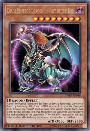 Chaos Emperor Dragon - Envoy of the End [JUMP-EN086] Ultra Rare - Yu-Gi-Oh! - Card Brawlers | Quebec | Canada |
