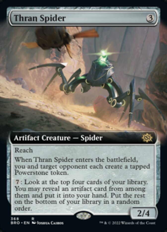Thran Spider (Extended Art) [The Brothers' War] - Magic: The Gathering - Card Brawlers | Quebec | Canada |