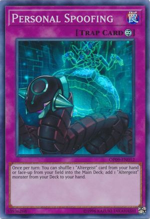Personal Spoofing [OP09-EN012] Super Rare - Yu-Gi-Oh! - Card Brawlers | Quebec | Canada |