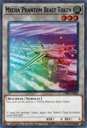 Mecha Phantom Beast Token - "Dracossack" [OP09-EN026] Super Rare